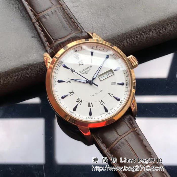 LONGINES浪琴 經典百搭 全自動機械 精品男士腕表 WSS0113